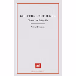 ISBN Gouverner ou juger, Loi, Français, 136 pages