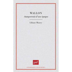 ISBN Wallon, autoportrait d'une époque livre Psychologie Français