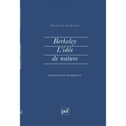 ISBN Berkeley. l'idée de nature livre philosophie Français