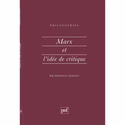 ISBN Marx et l'idée de critique, philosophie, Français, 128 pages