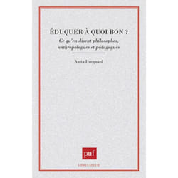 ISBN Éduquer à quoi bon ? livre Education Français