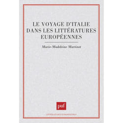 ISBN Le voyage d'Italie dans les littératures européennes livre Littérature Français