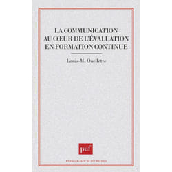 ISBN La communication au coeur de l'évaluation en formation continue livre Education Français
