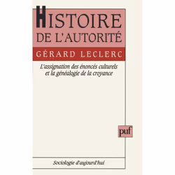 ISBN Histoire de l'autorité, Education, Français, 432 pages