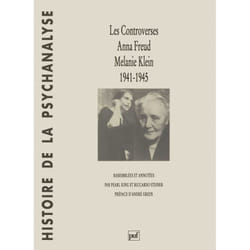 ISBN Les controverses, Anna Freud - Melanie Klein. 1941-1945 livre Psychologie Français