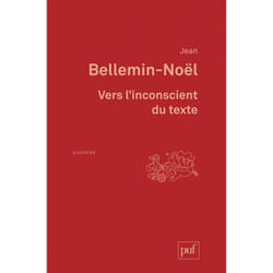 ISBN Vers l'inconscient du texte livre Littérature Français