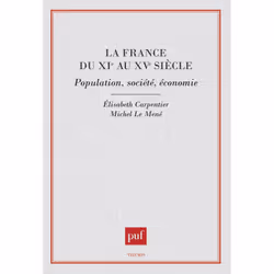 ISBN La France du XIe siècle : population, société, économie, histoire, Français, 576 pages