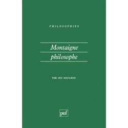 ISBN Montaigne philosophe livre philosophie Français
