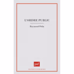ISBN L'ordre public, philosophie, Français, 128 pages