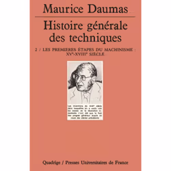 ISBN Histoire générale des techniques. Tome 2, Littérature scientifique, Français, 768 pages