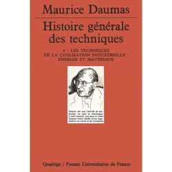 ISBN Histoire générale des techniques. Tome 4 livre Littérature scientifique Français