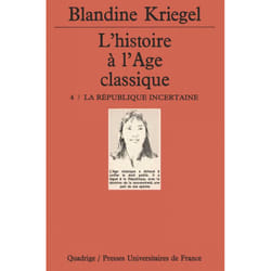 ISBN L'histoire de l'âge classique. Tome 4