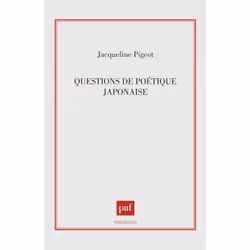 ISBN Questions de poétique japonaise, Littérature, Français, 160 pages