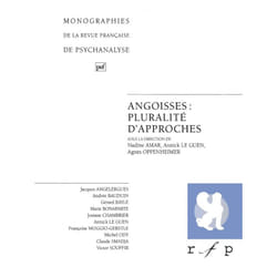 ISBN Angoisses : pluralité d'approches. Volume 2 livre Psychologie Français