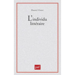 ISBN L'Individu littéraire livre Littérature Français