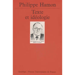 ISBN Texte et idéologie livre Littérature Français
