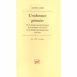 ISBN L'endurance primaire, Psychologie, Français, 400 pages