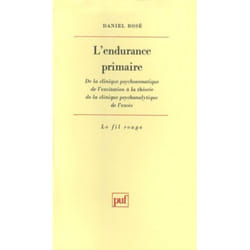 ISBN L'endurance primaire livre Psychologie Français