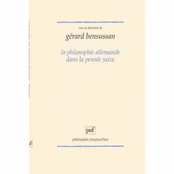 ISBN La philosophie allemande dans la pensée juive, philosophie, Français, 224 pages