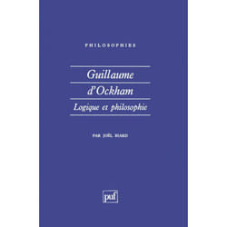 ISBN Guillaume d'Ockham. Logique et philosophie