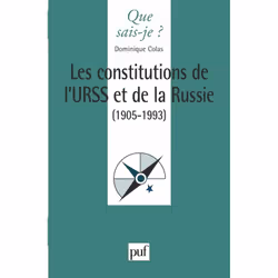 ISBN Les constitutions de l'URSS et de la Russie, politique, Français, 128 pages