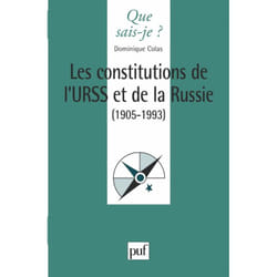 Les constitutions de l'URSS et de la Russie