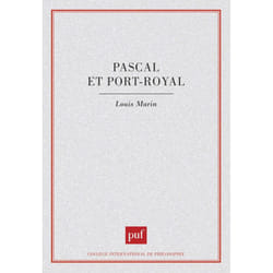 ISBN Pascal et Port-Royal livre philosophie Français