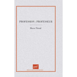 ISBN Profession : professeur livre Education Français