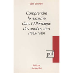 ISBN Comprendre le nazisme dans l'Allemagne des années zéro (1945-1949) livre Loi Français