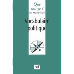 Vocabulaire politique