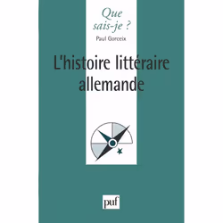 ISBN L'histoire littéraire allemande, Littérature, Français, 128 pages