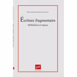 ISBN L'écriture fragmentaire, Littérature, Français, 288 pages