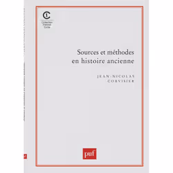 ISBN Sources et méthodes en histoire ancienne, histoire, Français, 256 pages