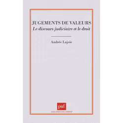 ISBN Jugements de valeurs, Loi, Français, 224 pages