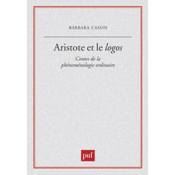 ISBN Aristote et le logos livre philosophie Français