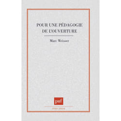 ISBN Pour une pédagogie de l'ouverture livre Education Français