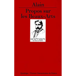 ISBN Propos sur les Beaux-Arts livre philosophie Français