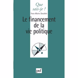 ISBN Le financement de la vie politique, politique, Français, 128 pages