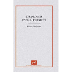 ISBN Les projets d'établissement livre Education Français