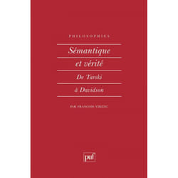 ISBN Sémantique et vérité livre Littérature Français