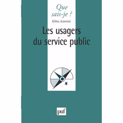 ISBN Les usagers du service public, politique, Français, 128 pages