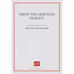 ISBN Droit des services publics, Loi, Français, 416 pages