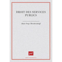 ISBN Droit des services publics livre Loi Français