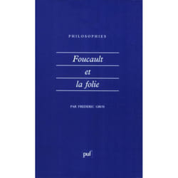 ISBN Foucault et la folie livre philosophie Français