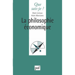 La philosophie économique