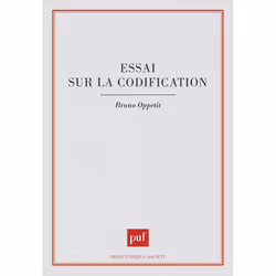 ISBN Essai sur la codification, Loi, Français, 96 pages