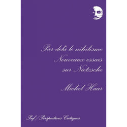 ISBN Par-delà le nihilisme livre philosophie Français