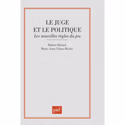 ISBN Le juge et le politique, Loi, Français, 272 pages