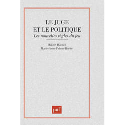 ISBN Le juge et le politique livre Loi Français