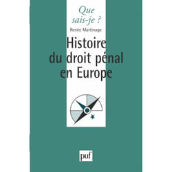 Histoire du droit pénal en Europe